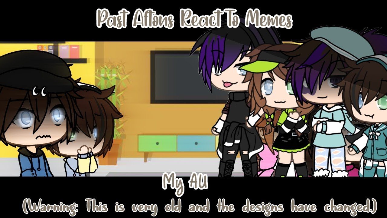 (SOTP WATCHING THIS) Past Aftons React to their Future // goofy ahh reactions + old au + cringe btw