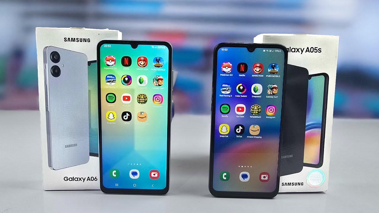 SAMSUNG A06 vs SAMSUNG A05s - Speed Test!