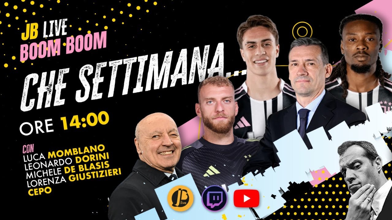 BOOM BOOM CHE SETTIMANA… FINO A INTER JUVE E OLTRE | MOMBLANO & ospiti