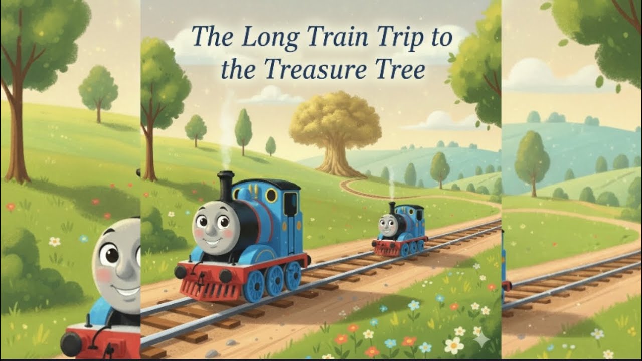 🚂 The Long Train Trip to the Treasure Tree 🌳#phonicsforkids #storytime #phonics #storytellingforkids