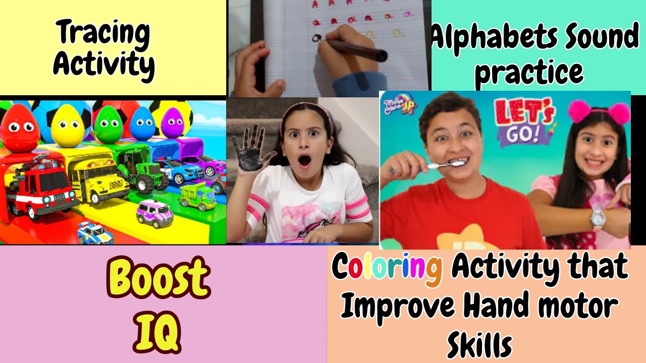 Pre-school at home | Day 6 | Boost Hand-writing Skills | IQ development Activity | #preschool #IQ