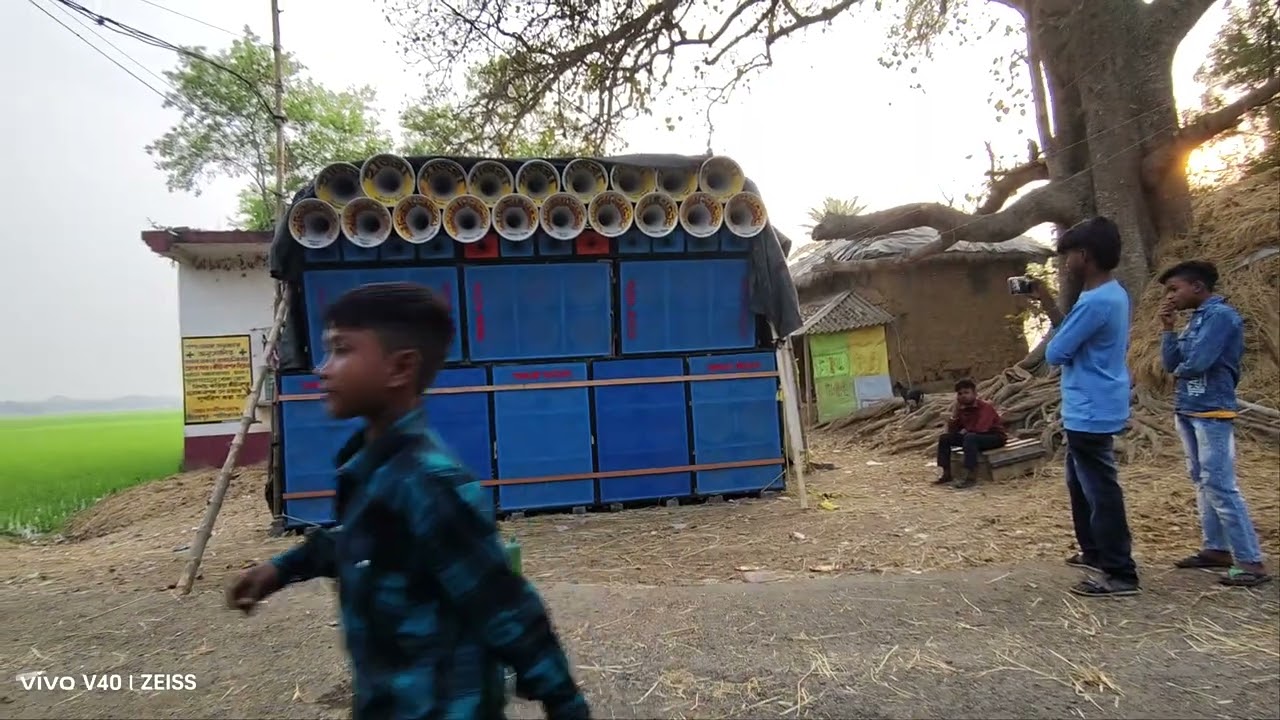 HAZRA SOUND !! SPIKER CHECK লাগিয়ে কীরকম তান্ডব চালাচ্ছে দেখো !! পশ্চিম চাকলাতে।।