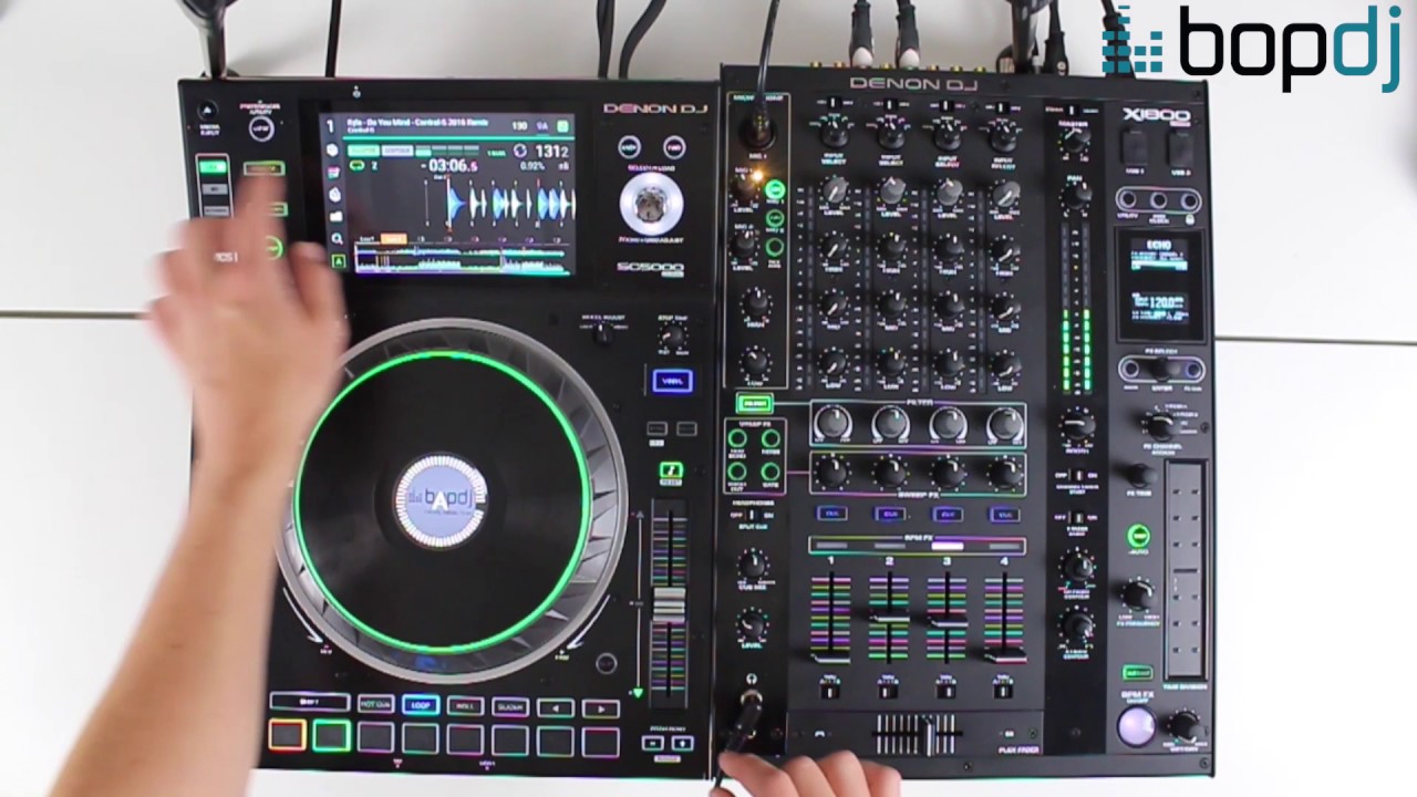 РУКОВОДСТВО ПО МИКШИРОВАНИЮ НА ОДНОЙ ДЕКЕ НА Denon SC5000 И X1800 Prime | Bop DJ