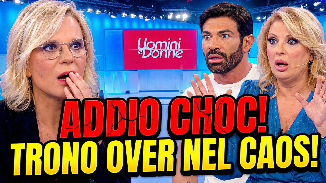UOMINI E DONNE - ADDIO CHOC! AL TRONO OVER: LA DECISIONE CHE HA FATTO TREMARE TUTTI!