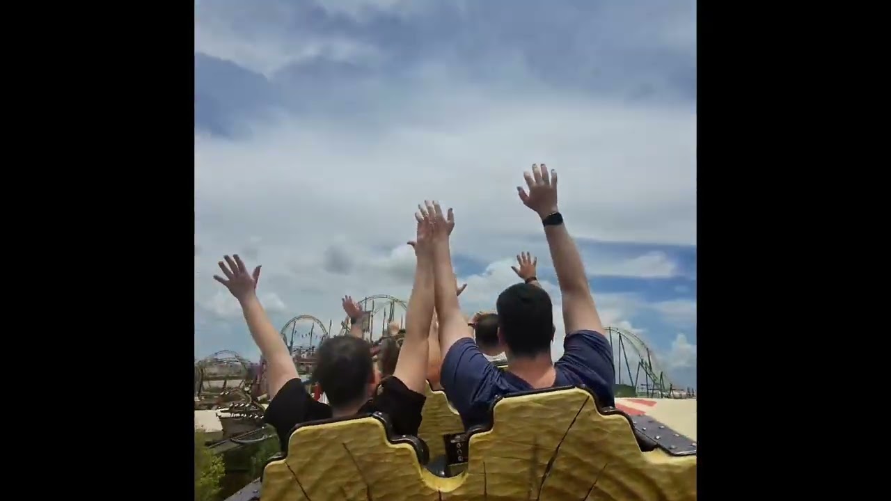 the WORST roller coaster seat