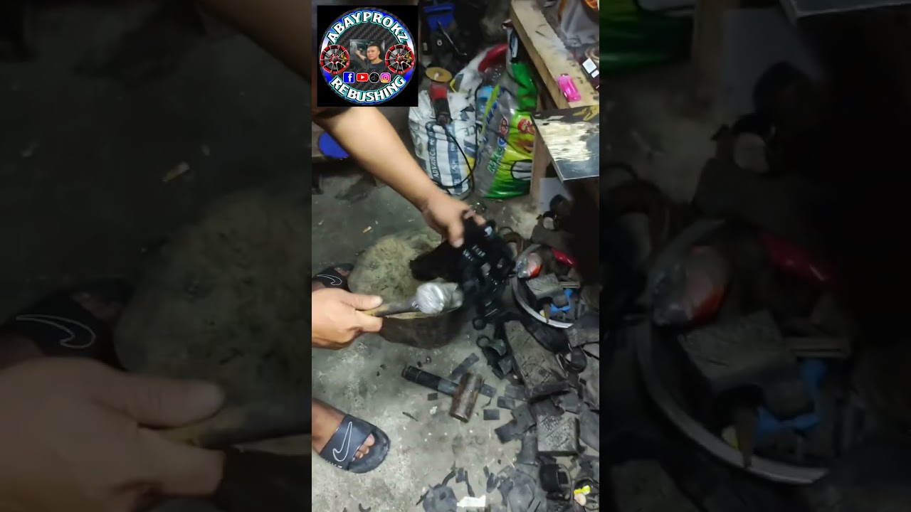 Rubber bushing gawa sa gulong Ng Payloader ♥️