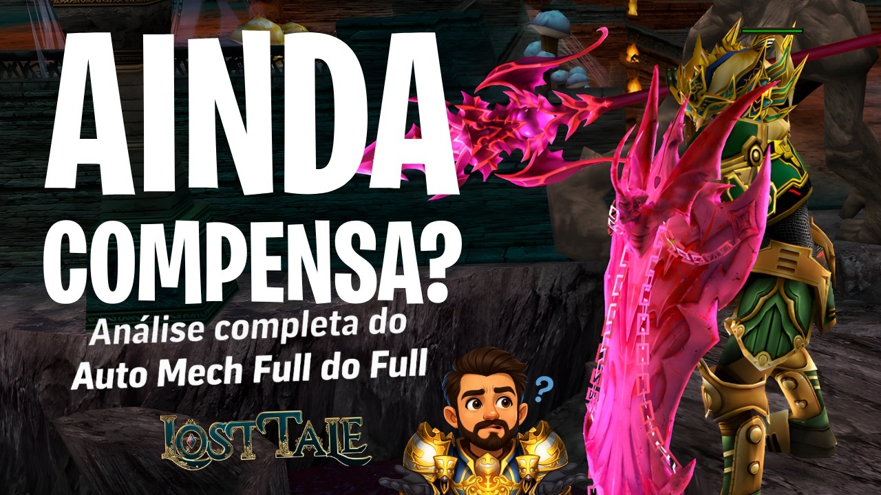 Testei o AUTO Mech Full no LOST TALE - Será que VALE A PENA jogar com um?  #pristontale #priston