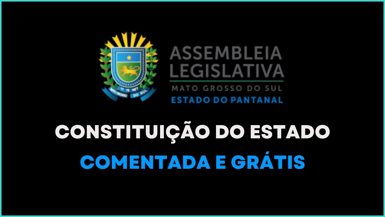 ALMS (Aula Grátis de Constituição do Estado)