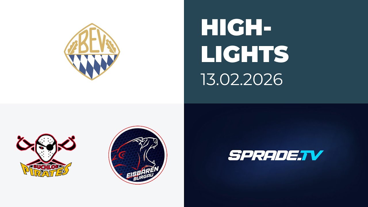 13.02.2026 - Highlights - ESV Buchloe vs. ESV Burgau 2000