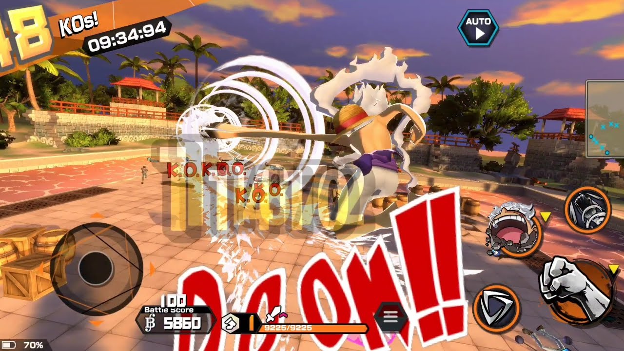 the craziest unit in survival-The Four Emperor Monkey D.luffy🤣-one piece bounty rush