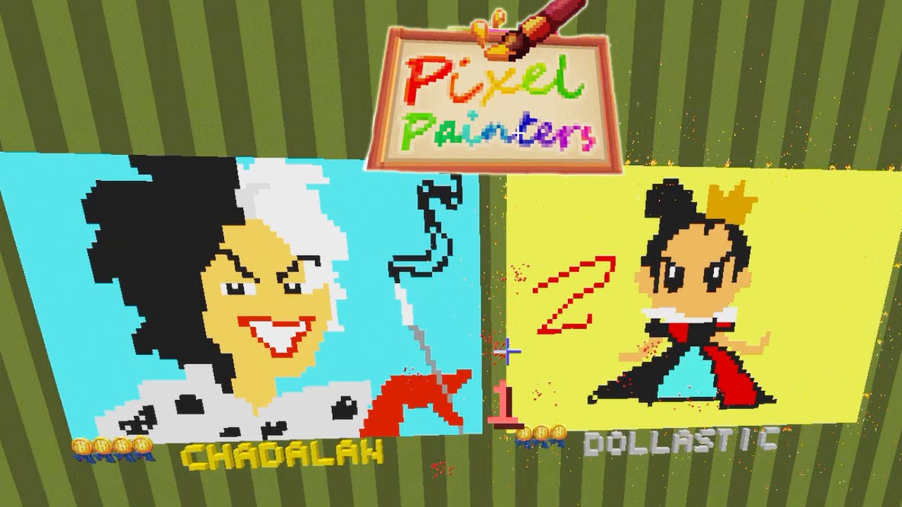Minecraft / Disney Villains Pixel Painters / Dollastic Plays / Hypixel