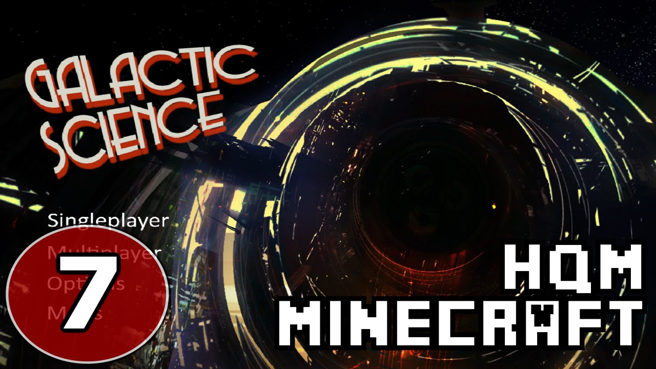 Galactic Science #7 - Sorting, storage, auto packaging, and fuel production - HQM Let’s Play