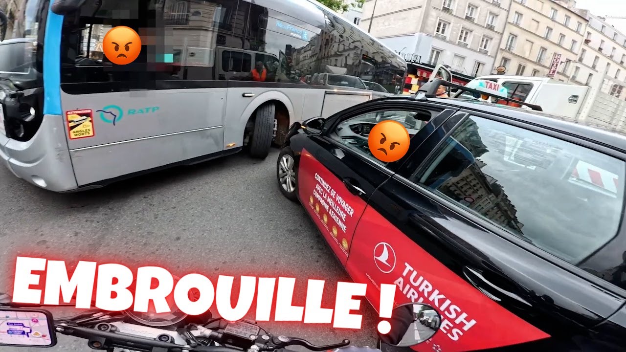 GROSSE EMBROUILLE ENTRE UN BUS ET UN AUTOMOBILISTE EN COLÈRE  !😡 +Rage (Compilations 2024 )