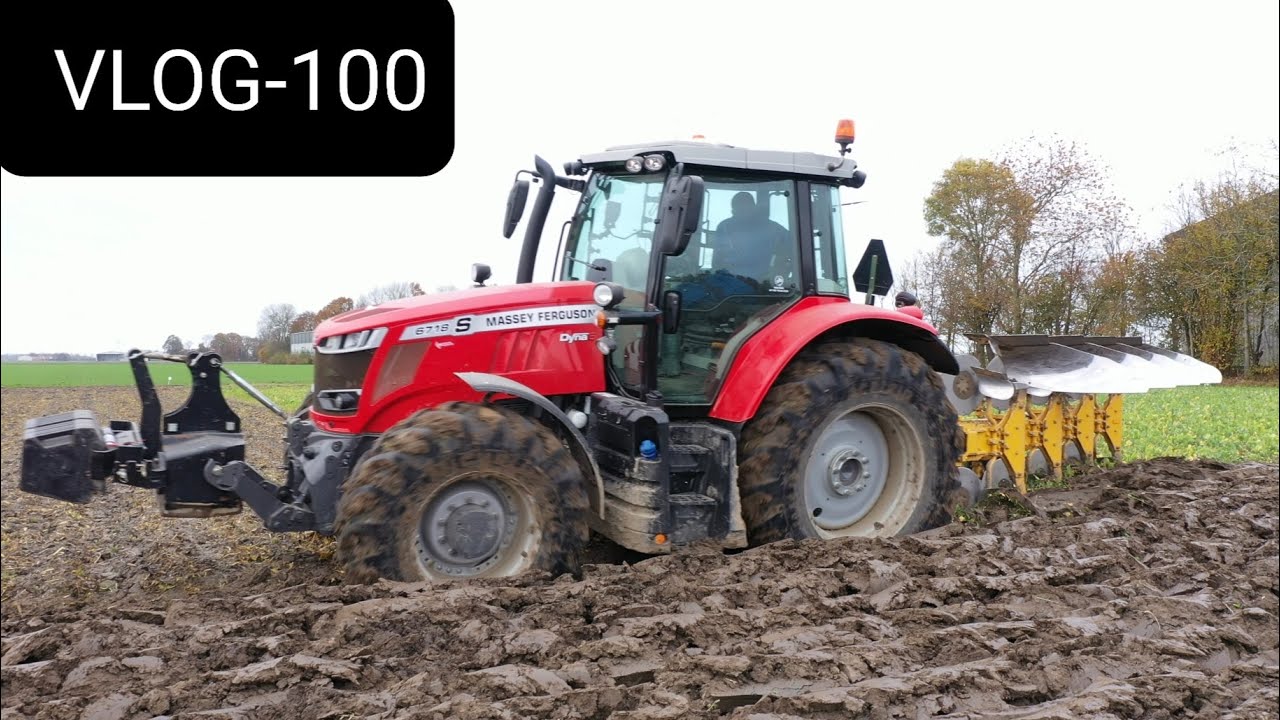 FARMVLOG #100 wortels rooien, tulpen planten, ploegen