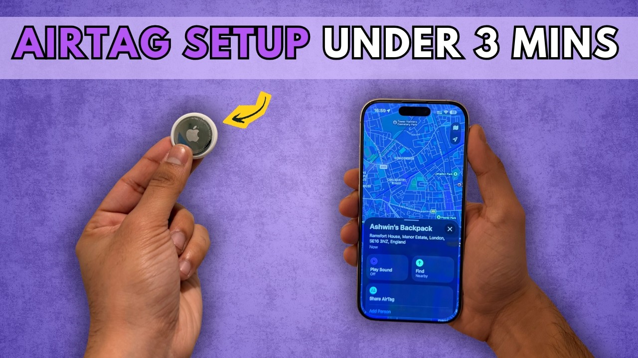 Как настроить Apple AirTag + все функции в подробном описании | Полное руководство | Tech Sober