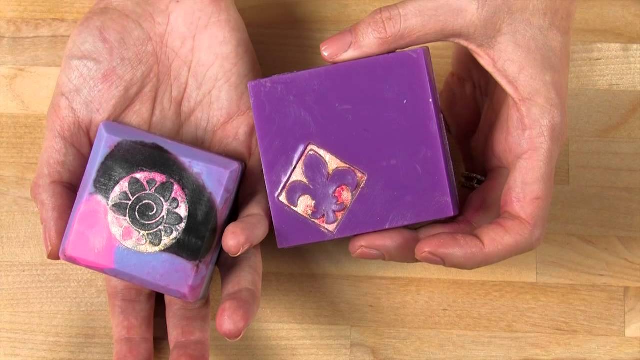How to Stamp Soap | Bramble Berry