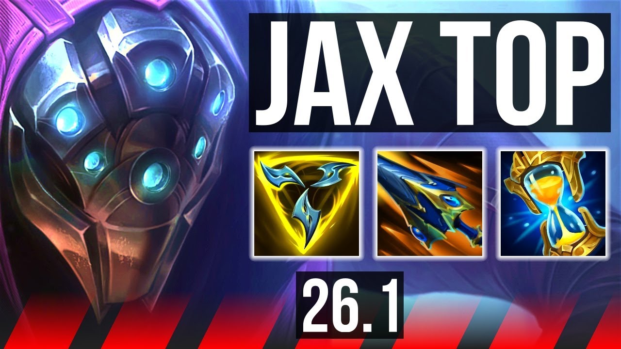 JAX vs ZAAHEN (TOP) | 7k gold comeback, 38K damage | EUW Master | 26.1