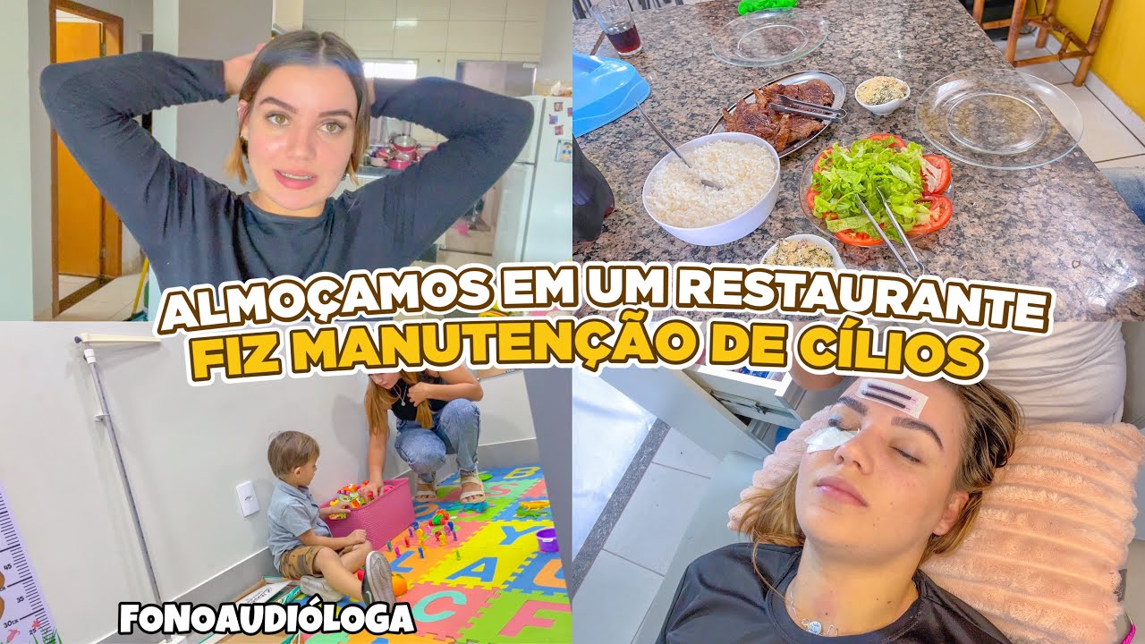 ESTÁ DECIDIDO -LEVEI ELE NA FONO + DECIDIMOS SAIR UM POUCO DA ROTINA+ CUIDANDO DE MIM | Lar da Ana