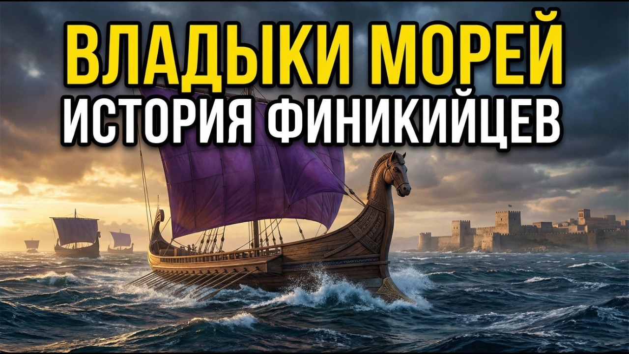 История Финикии: От изобретения алфавита до падения Карфагена