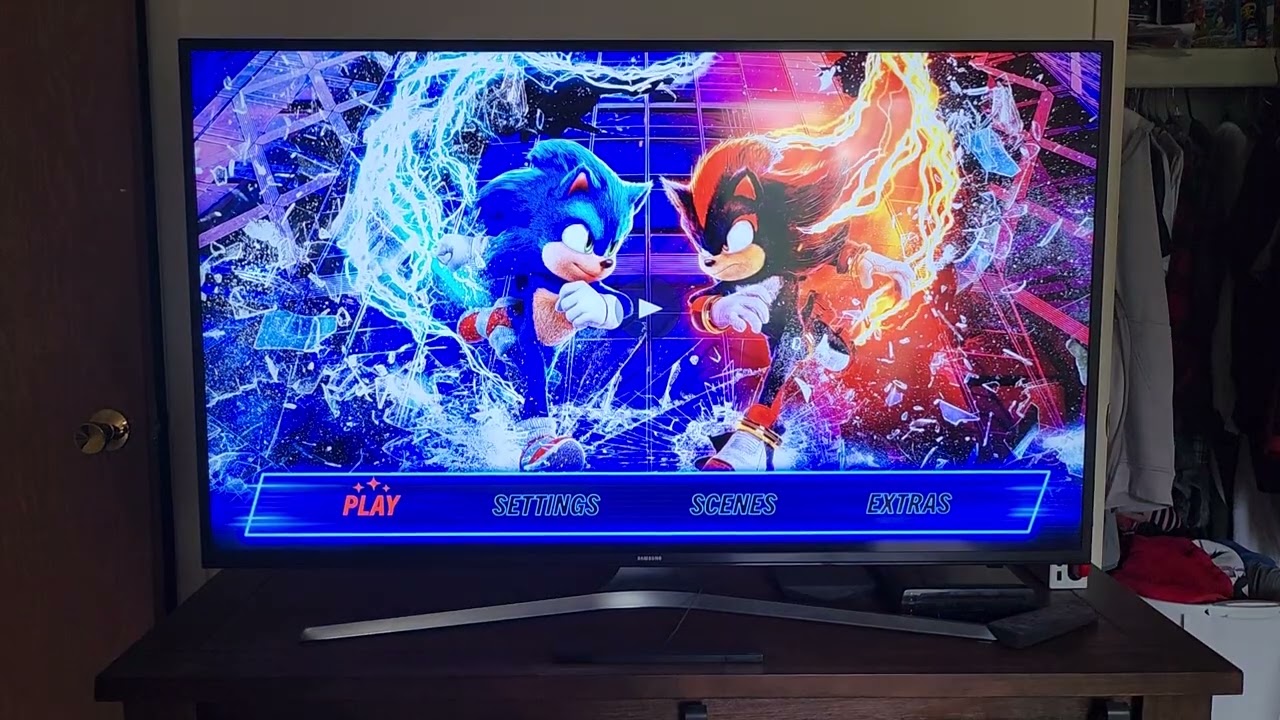 Opening to Sonic the Hedgehog 3 2025 4K Blu-ray