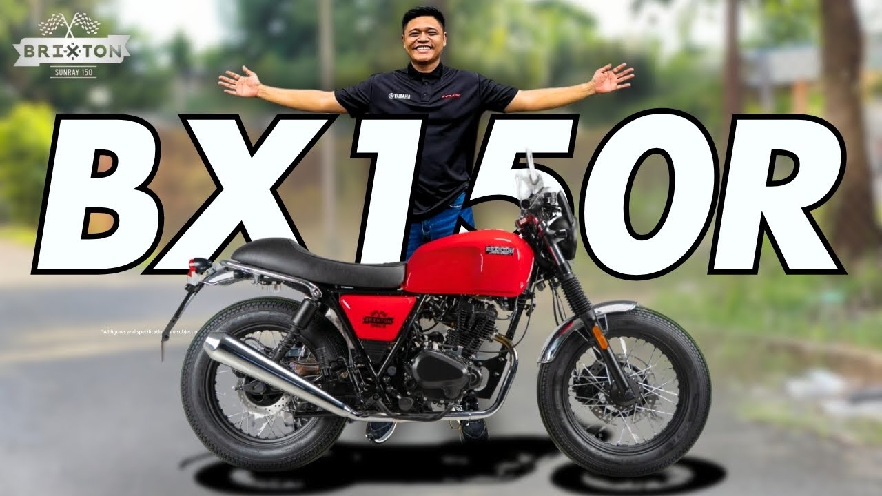 BRIXTON CAFE RACER BX150R FULL REVIEW..
