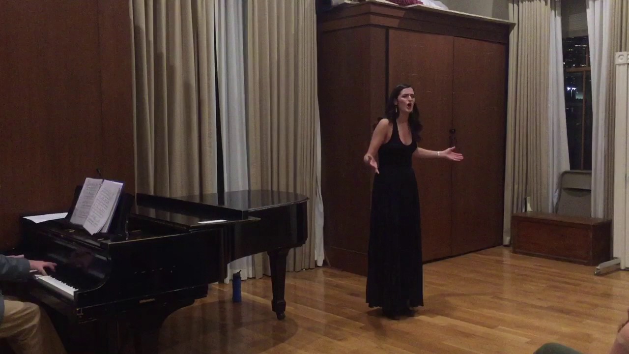 Eleri Ward sings 
