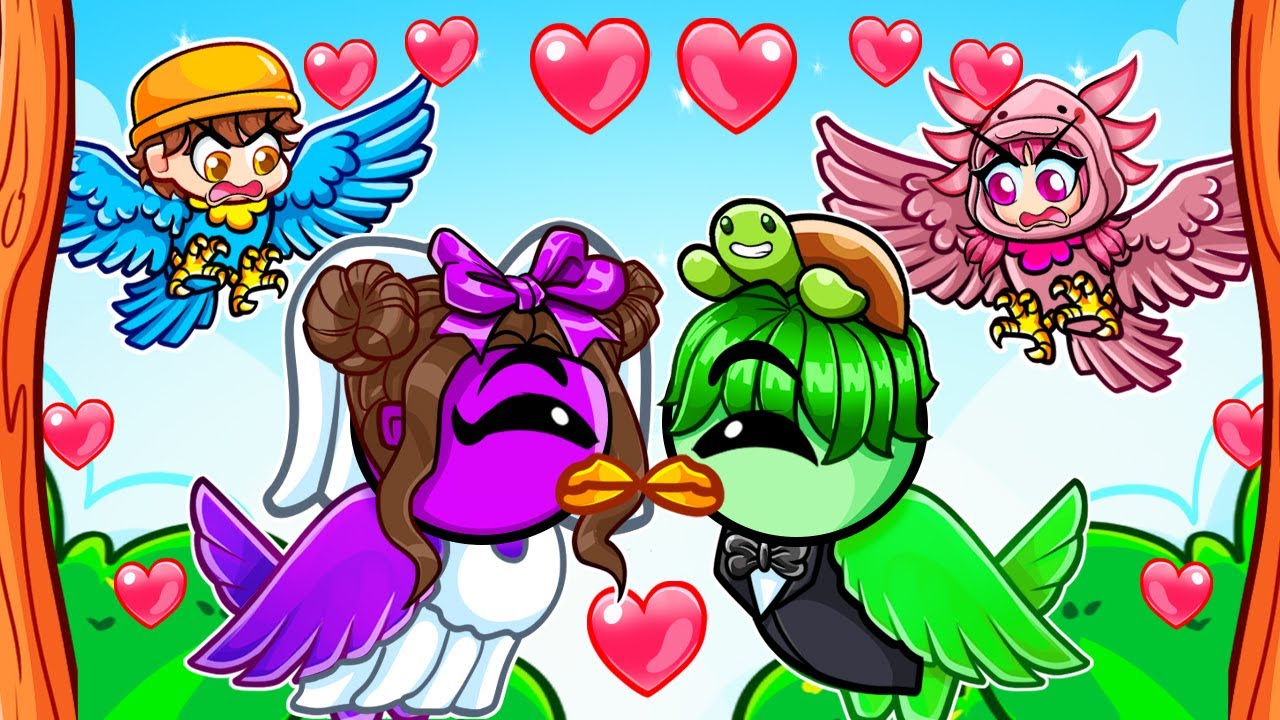 OrKsui HEIRATET in Roblox Vogel Familie...