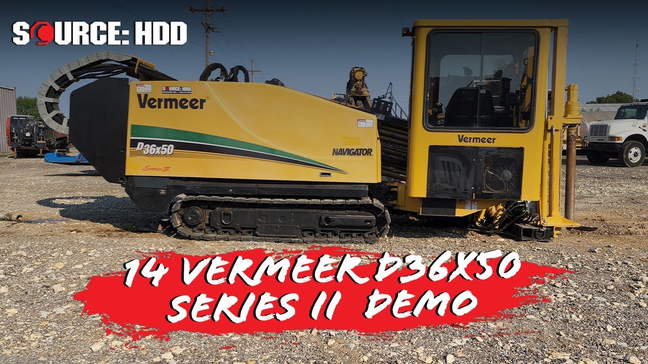 2014 Vermeer D36x50 Series II Drill Demo | SOURCE: HDD
