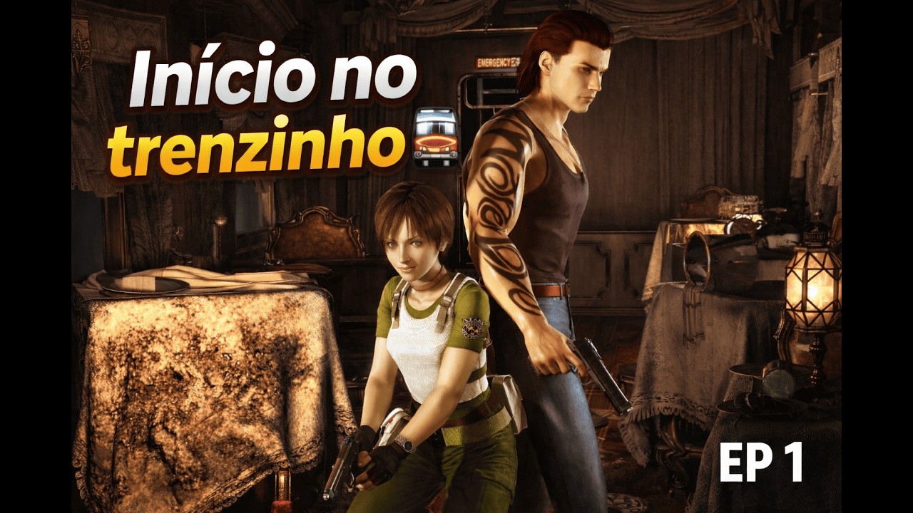 INICIO NO TRENZINHO! - RESIDENT EVIL 0 #1