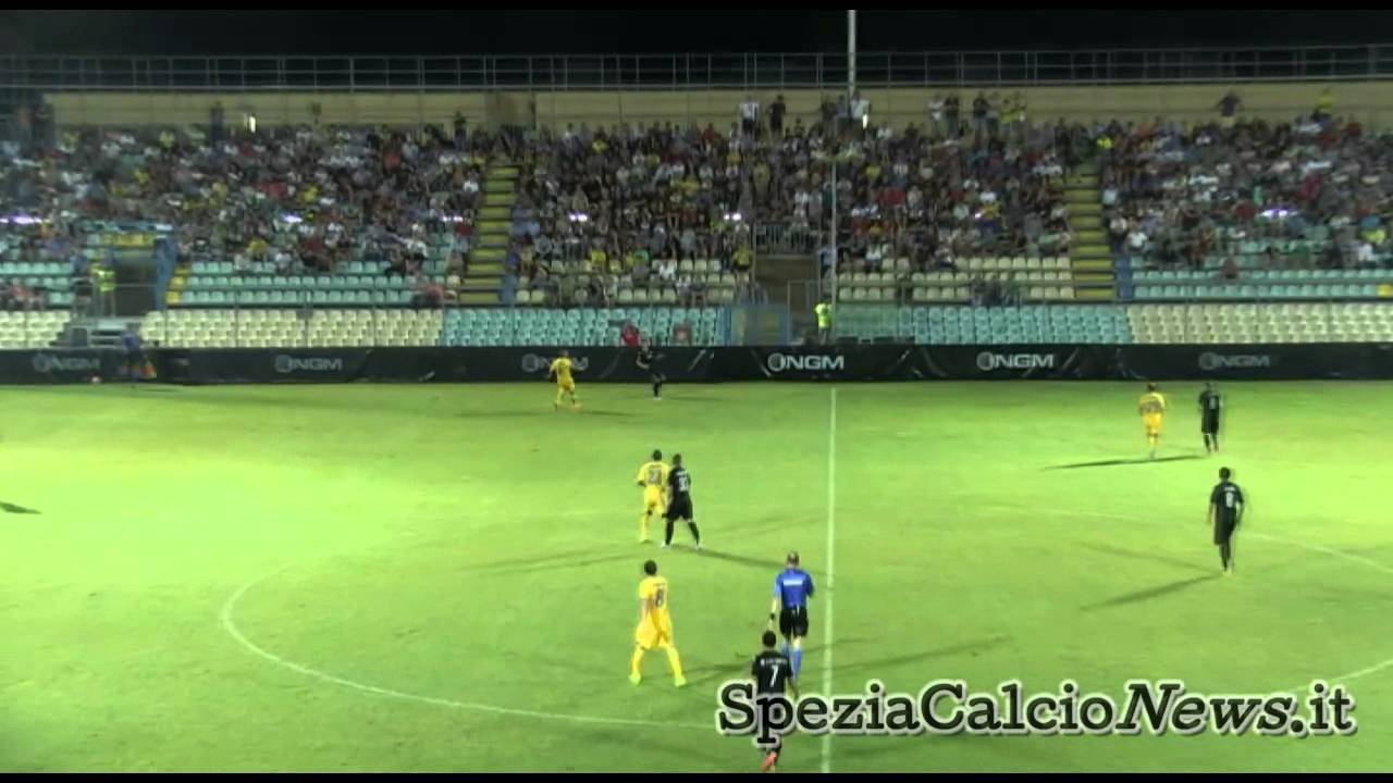 Frosinone - Spezia Coppa Italia - highlights - 15-08-2015