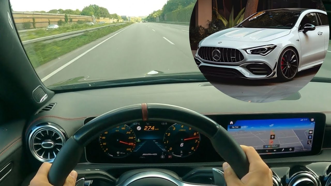 Mercedes CLA 45s Amg with (421hp) 0-274 km/h💥
