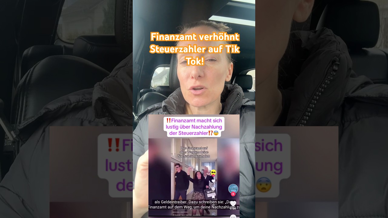 Finanzamt verh&ouml;hnt Steuerzahler #finanzamt#tiktok#steuern#politik#deutschland#steuerverschwendung