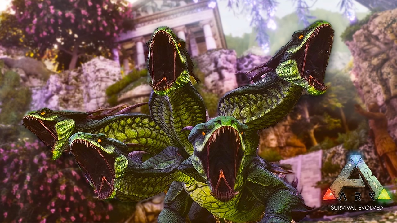 ARK'ta 5 Başlı HYDRA Evcilleştirdim! - ARK: Chronicles of Legendary Creatures