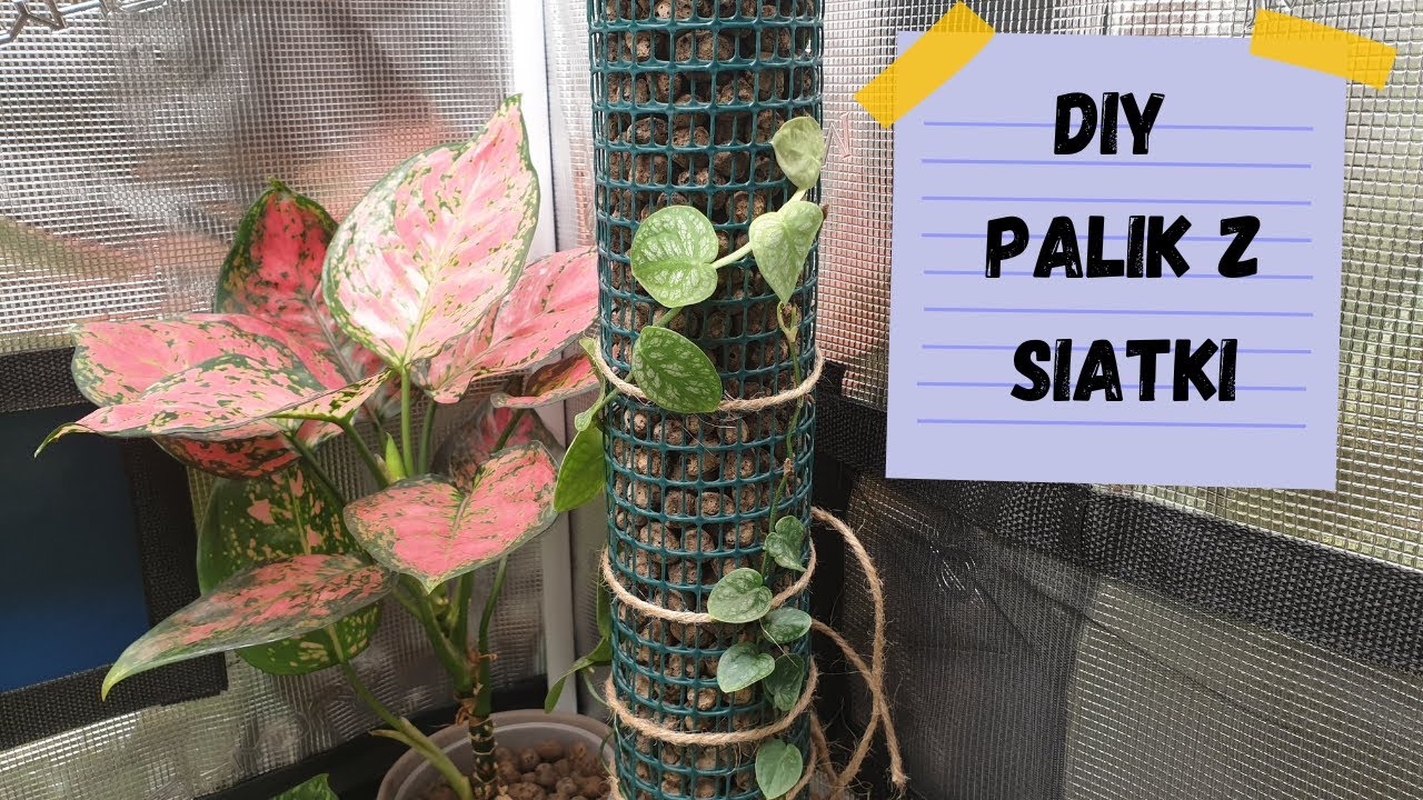 DIY - palik z siatki PCV