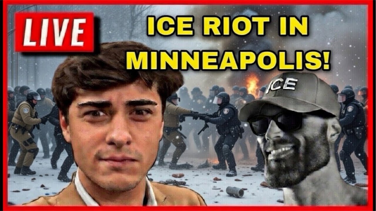 On the ground: RIOT at hotel!