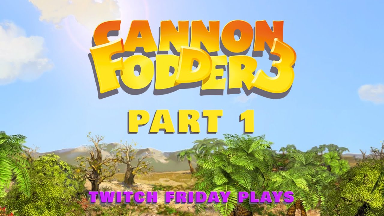 Cannon Fodder 3 100% Completion (Twitch Plays) - Part 1