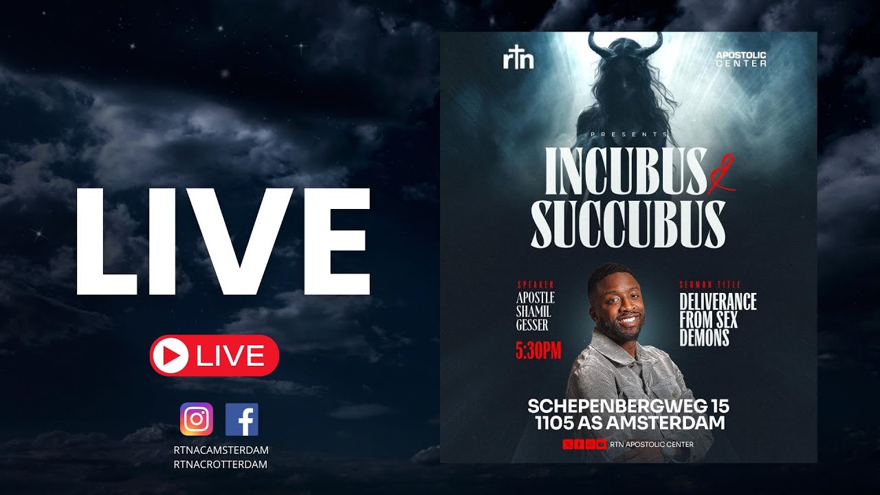SUNDAY SERVICE | INCUBUS & SUCCUBUS w/APOSTLE SHAMIL GESSER | 03.08.2025
