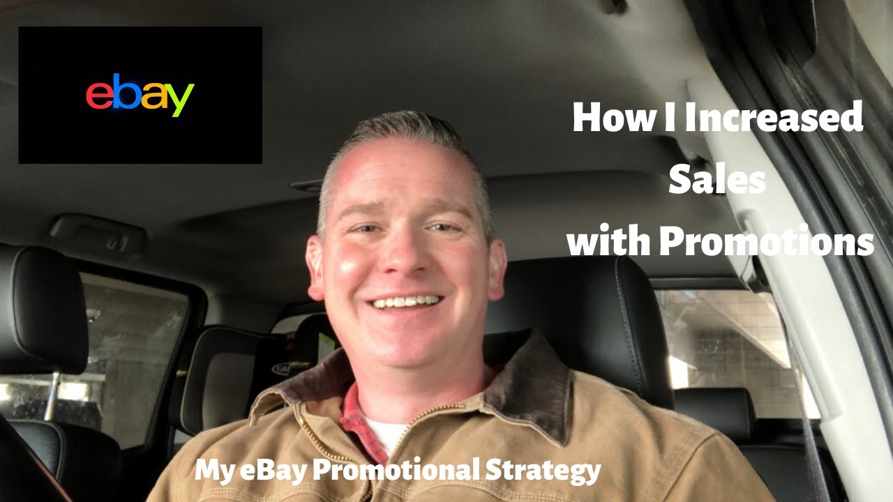 How I increased sales with eBay promotions!  Check out my promotional strategy.