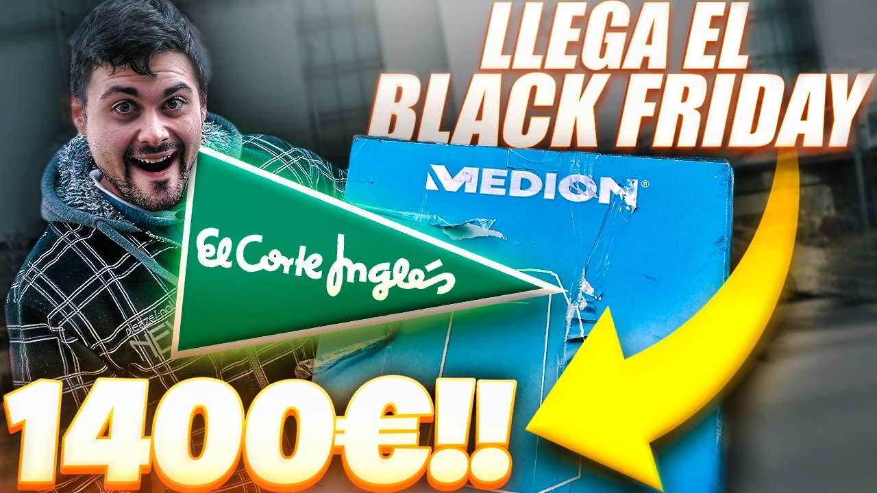 COMPRO un PC GAMING PREMONTADO por 1400€ de EL CORTE INGLES | OJO con el BLACK FRIDAY!!