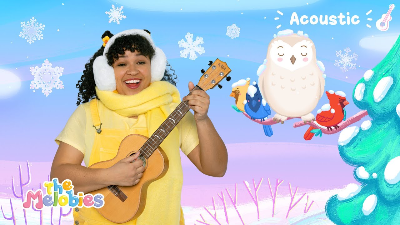 ❄️ Snowflake (Acoustic Version) | Kids Christmas Song 🎶