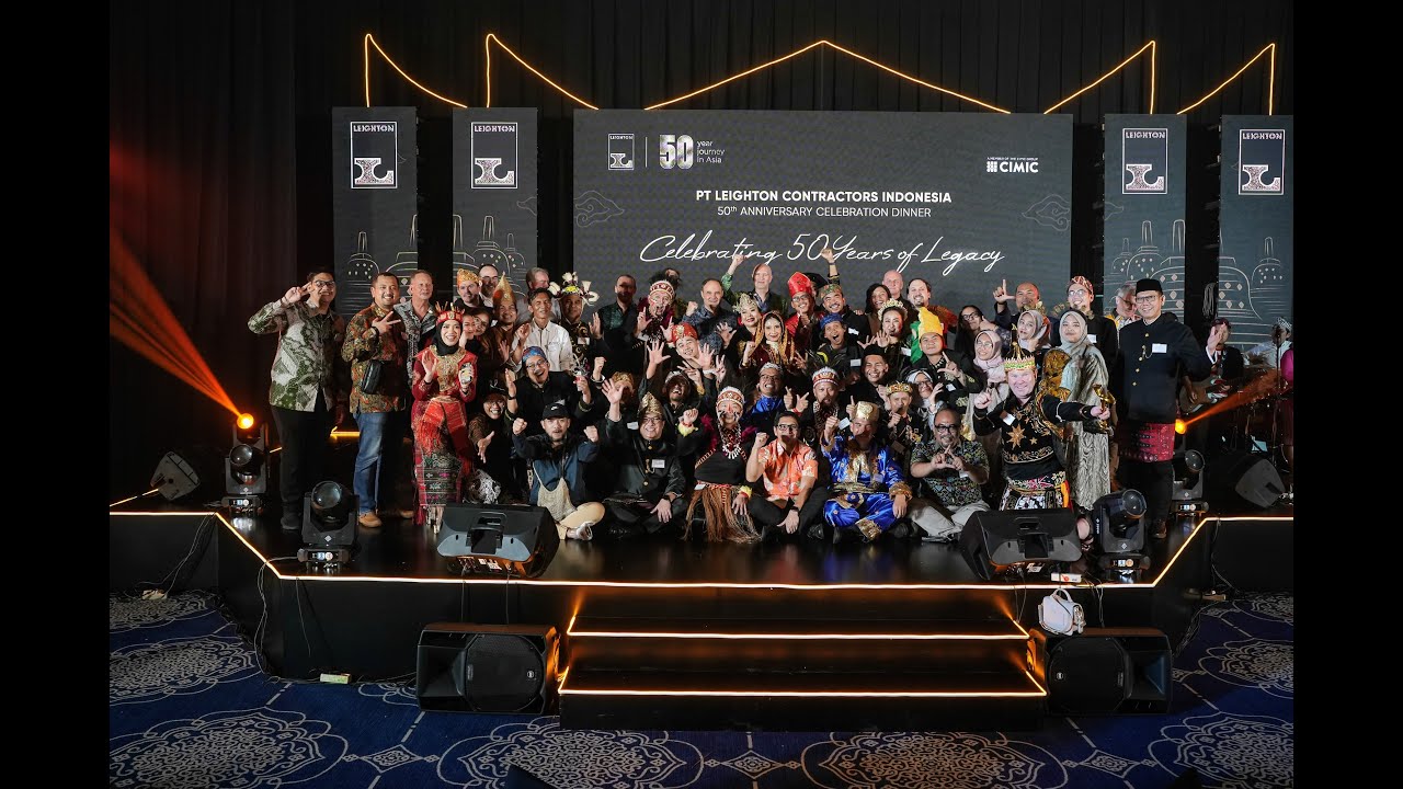 Leighton Asia celebrating 50 years in Indonesia