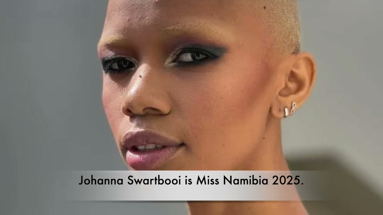 Miss Namibia 2025 is Johanna Swartbooi