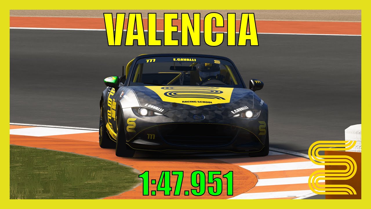 HOTLAP: Valencia - Mazda MX-5 Cup (Assetto Corsa LFM)