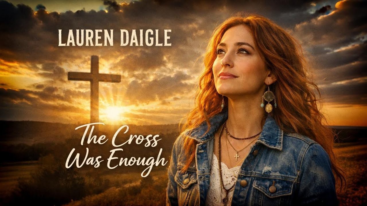 The Cross Was Enough | Emotional Powerful Worship Song | Lauren Daigle style Christian Music Video 