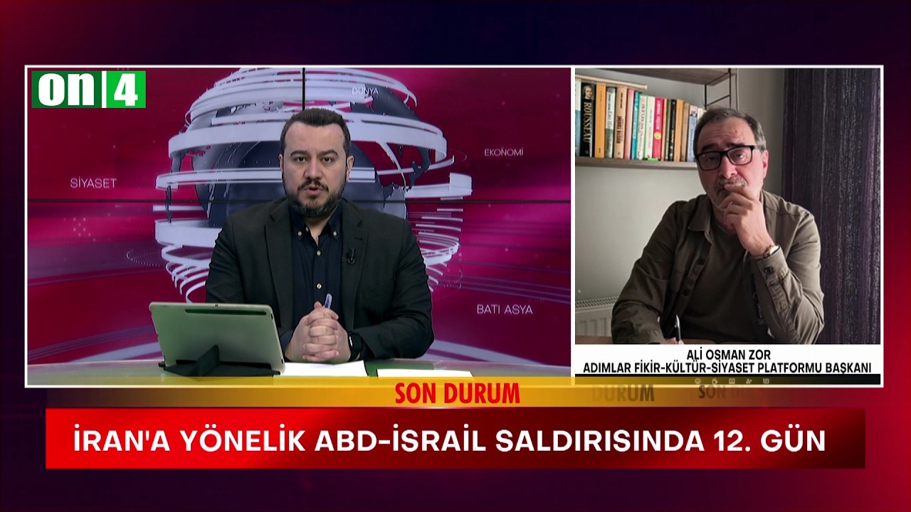 İRAN HÜRMÜZ'DE, KENDİ ÇANAKKALE SAVAŞINI VERİYOR... ALİ OSMAN ZOR, ON4 TV'NİN KONUĞU OLDU