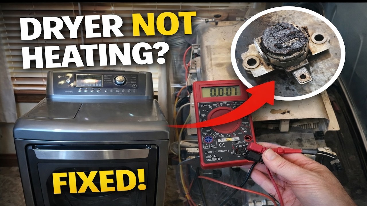 LG Dryer Not Heating? Troubleshooting & Fix