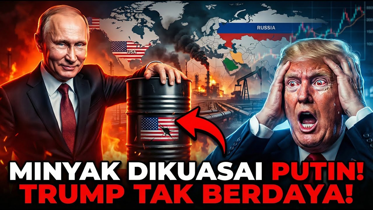 TRUMP TAK BERDAYA! Minyak Habis, Putin Kuasai — AS Cuma Bisa Menelan Pahit