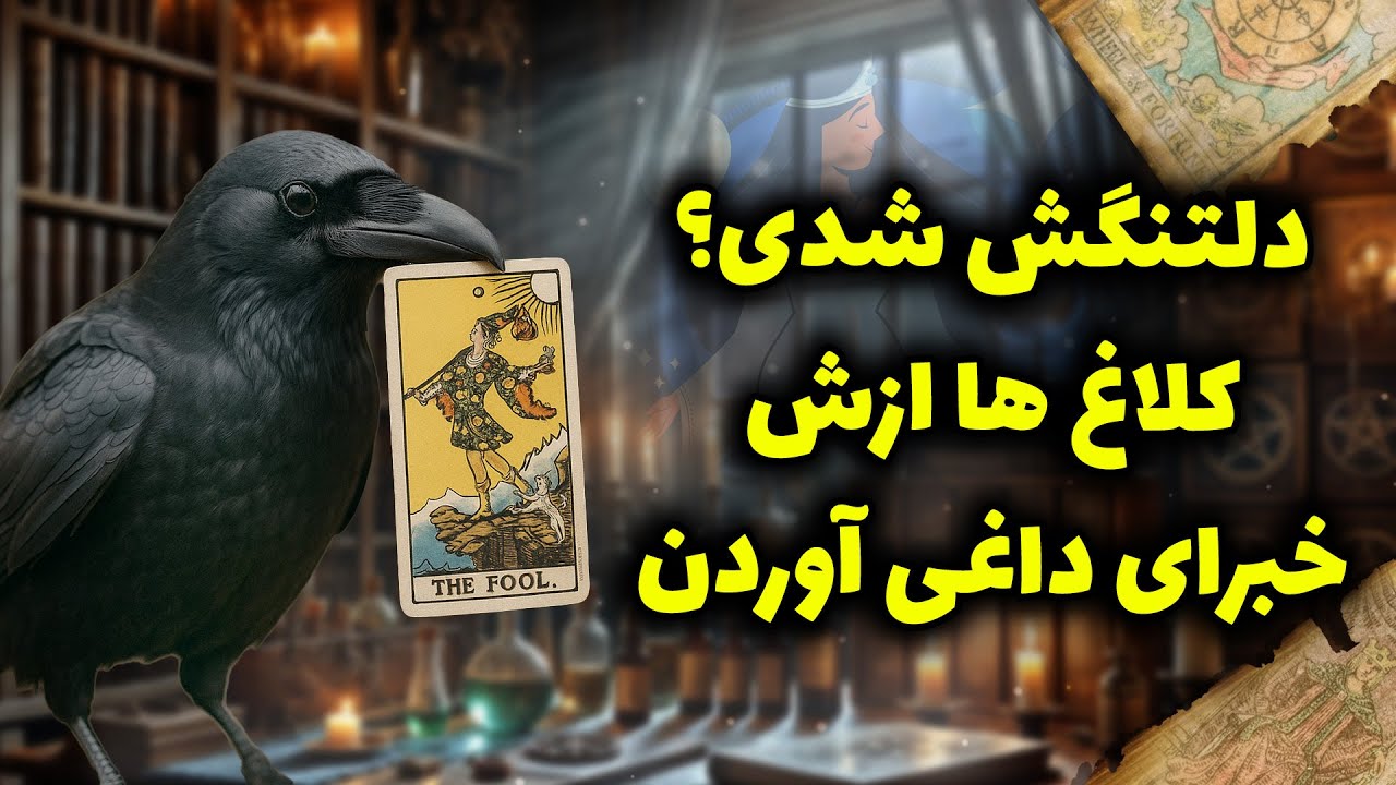 فال شراره - دلتنگش شدی؟ کلاغ ها ازش خبرای داغی آوردن