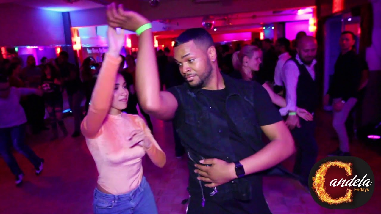 Antonio Doza & Michelle Morales social dancing at Candela Fridays