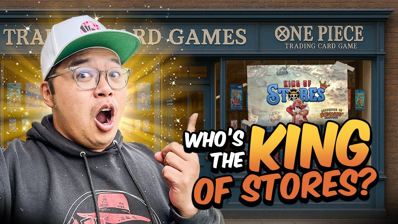 The Best One Piece TCG Store in Los Angeles?!? -  Opening a Pack from Every Store